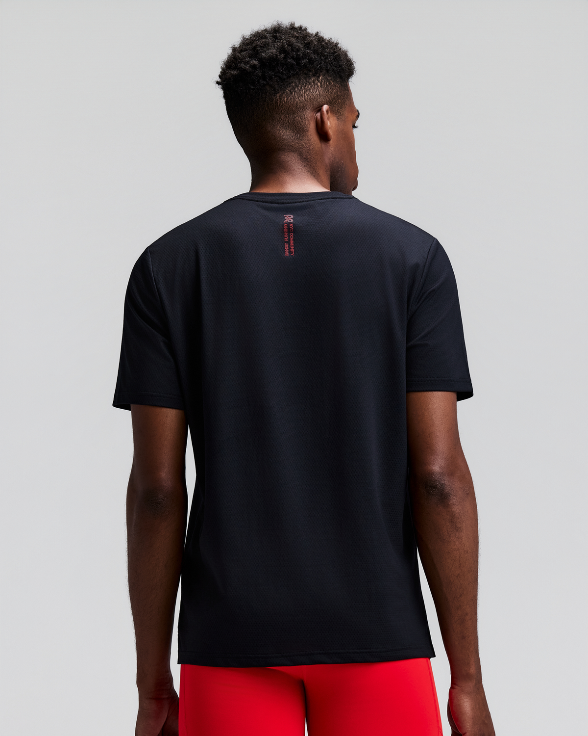 Men's Micromesh™ Short Sleeve Run Tee - Black