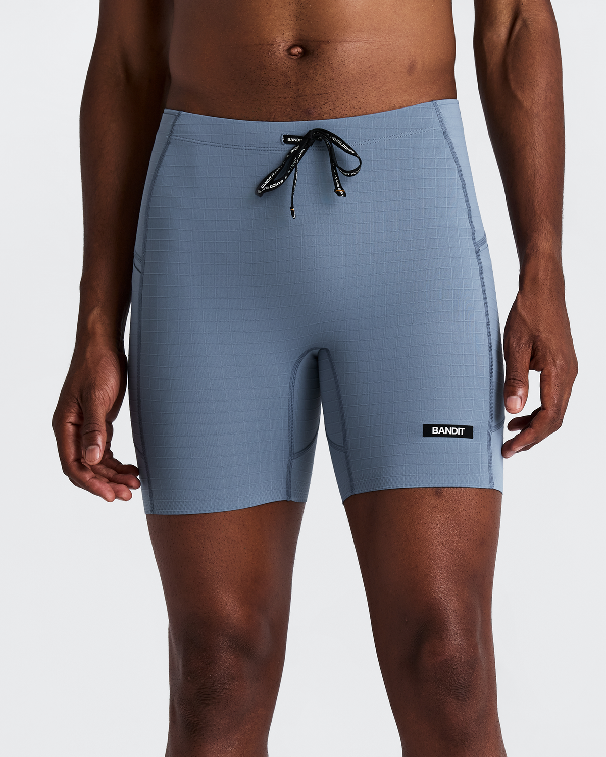 Men's Gridlock™ Quarter Tights - Steel Horizon