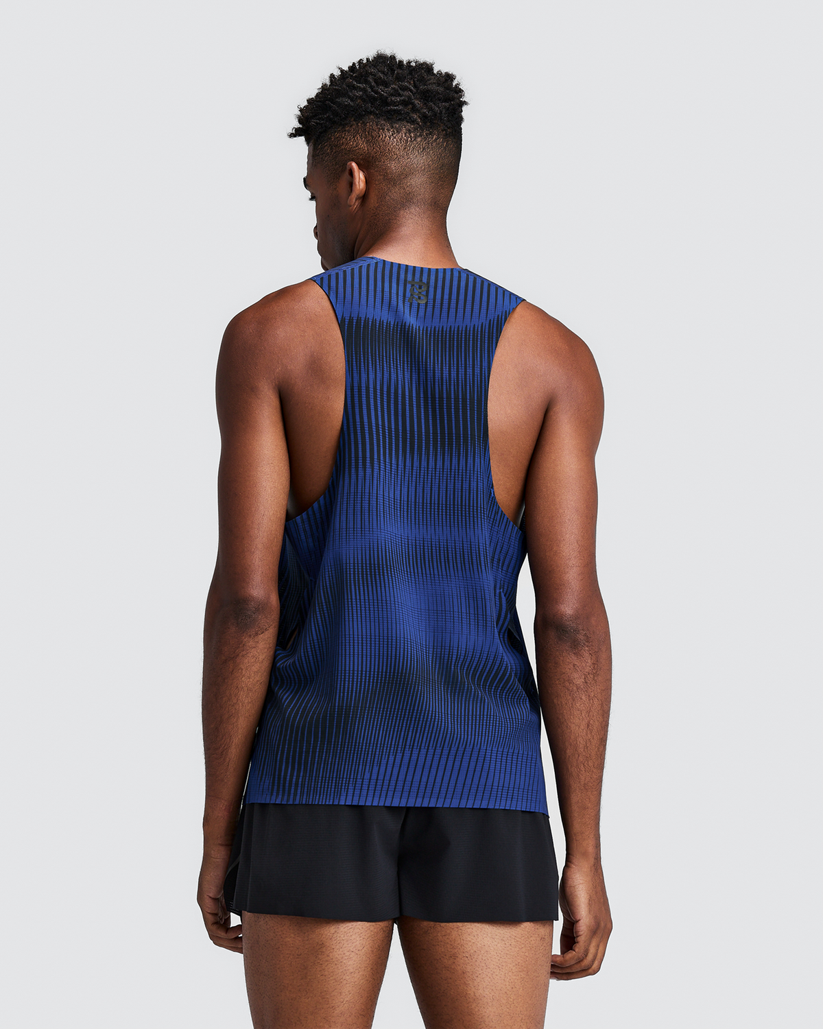 Men's CoolGrid™ Distance Singlet with Flopack™ - Bauhaus Blue