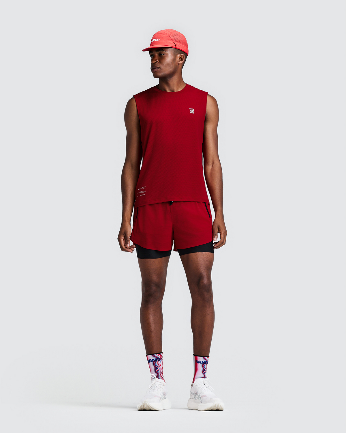 Men's Micromesh™ Run Tank - Oxide Red