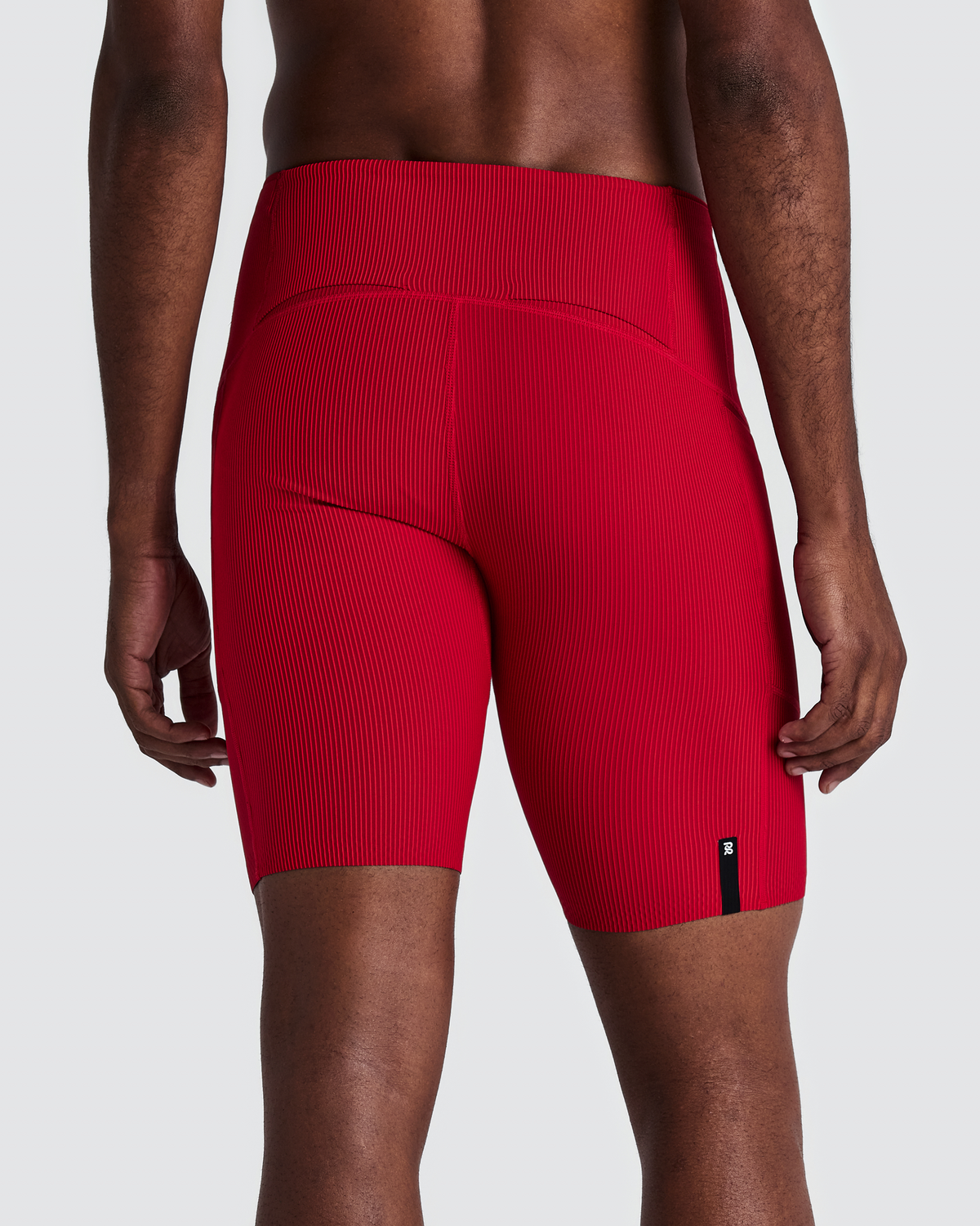 Men's Striped Cadence™ Half Tights - Oxide Red / Signal Red