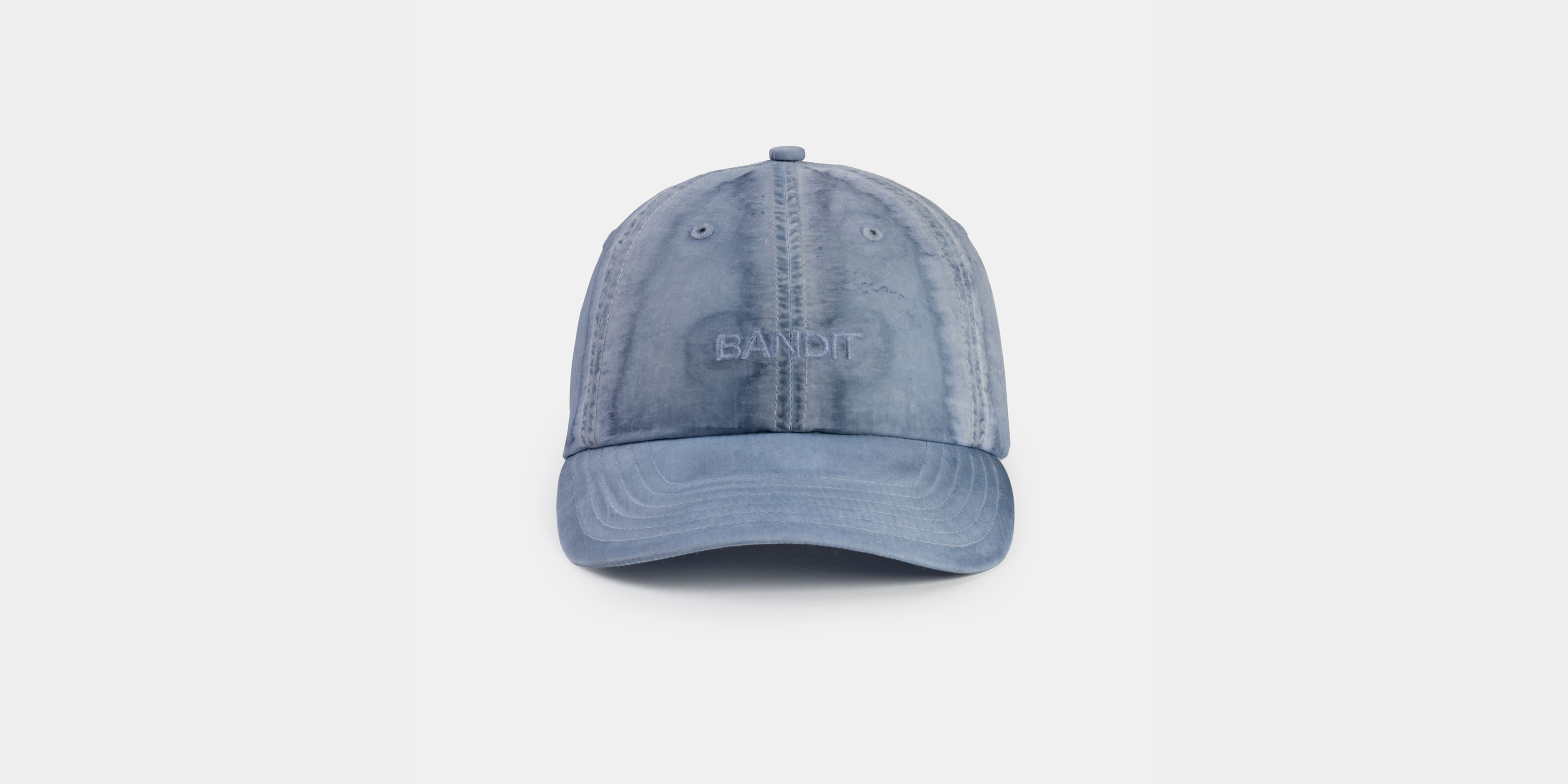 Nylon Lunar Wash Dad Hat - Steel Horizon