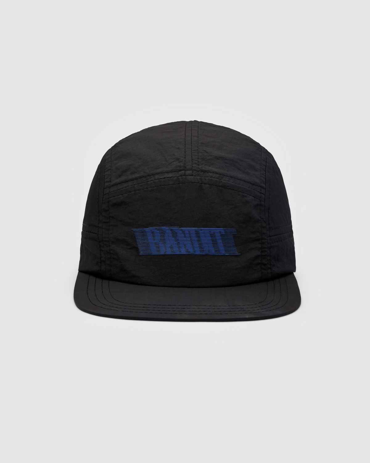 Nylon Run Hat - Black / Bauhaus Blue