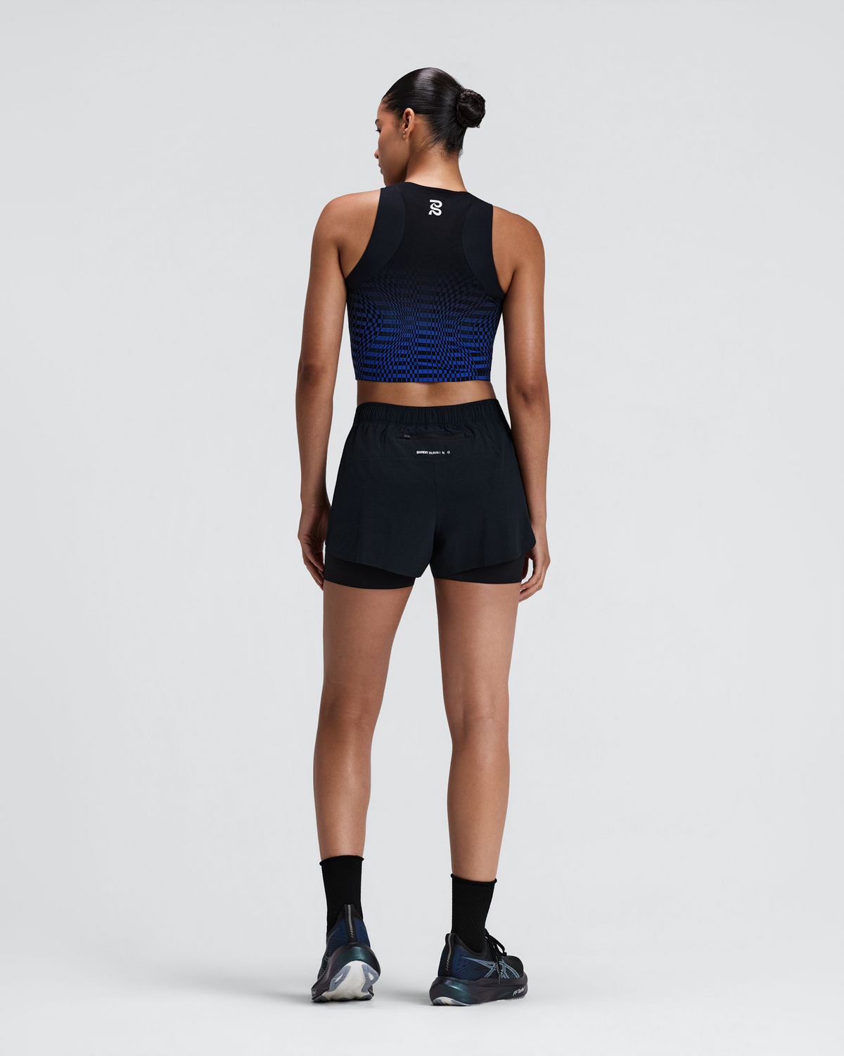 Women's CoolGrid™ 2-in-1 Run Shorts - Black
