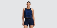 Thumbnail of Women's CoolGrid™ Race Singlet - Bauhaus Blue