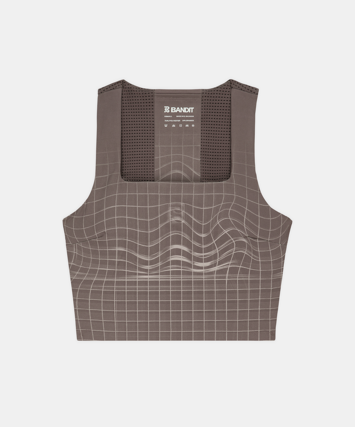 Women's Vanisher™ Square Neck Race Crop - Cocoa
