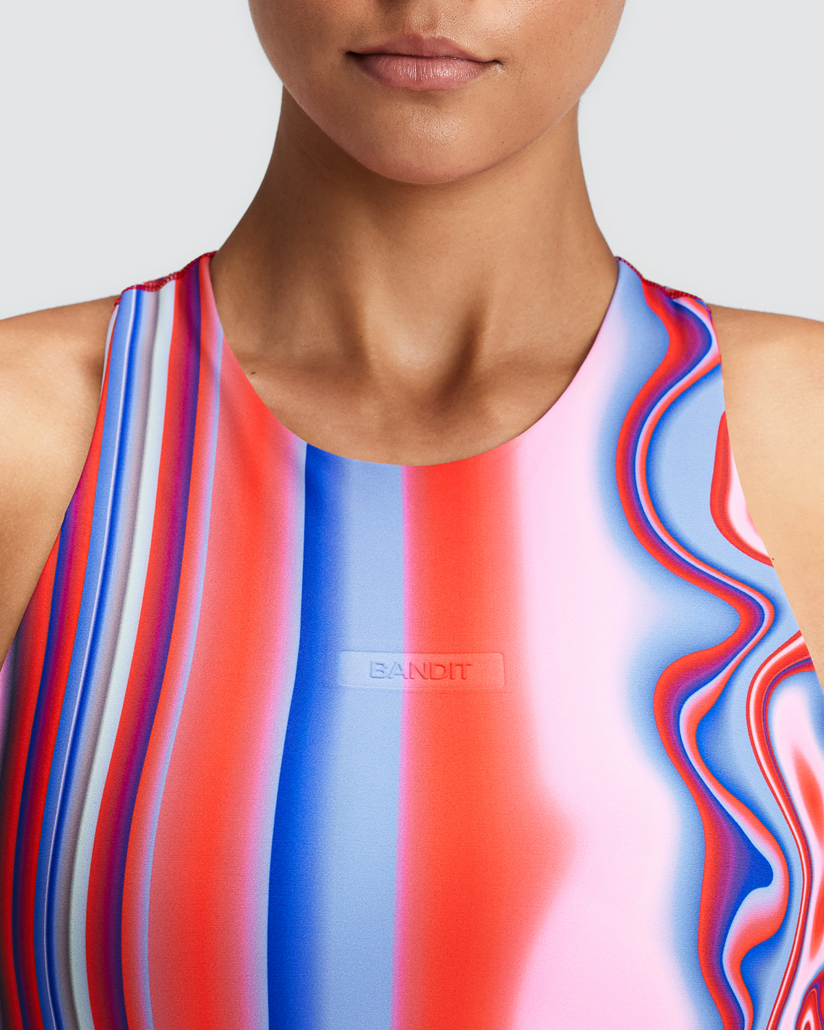 Women's Vanisher™ Race Crop - Melted Stripe Gradient