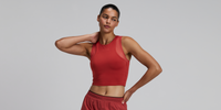 Thumbnail of Women's Stamina-V™ Lyra Race Crop - Rusted Apricot