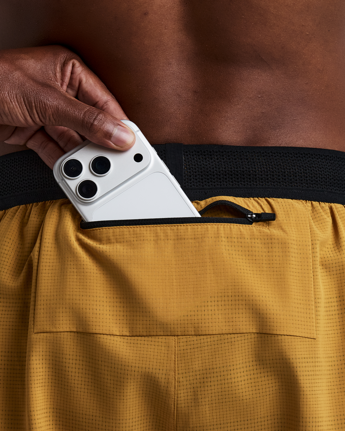 Men's CoolGrid™ 3" Split Short - Copal
