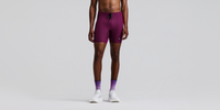 Thumbnail of Men's Striped Cadence™ Quarter Tights - Espresso / Azalea