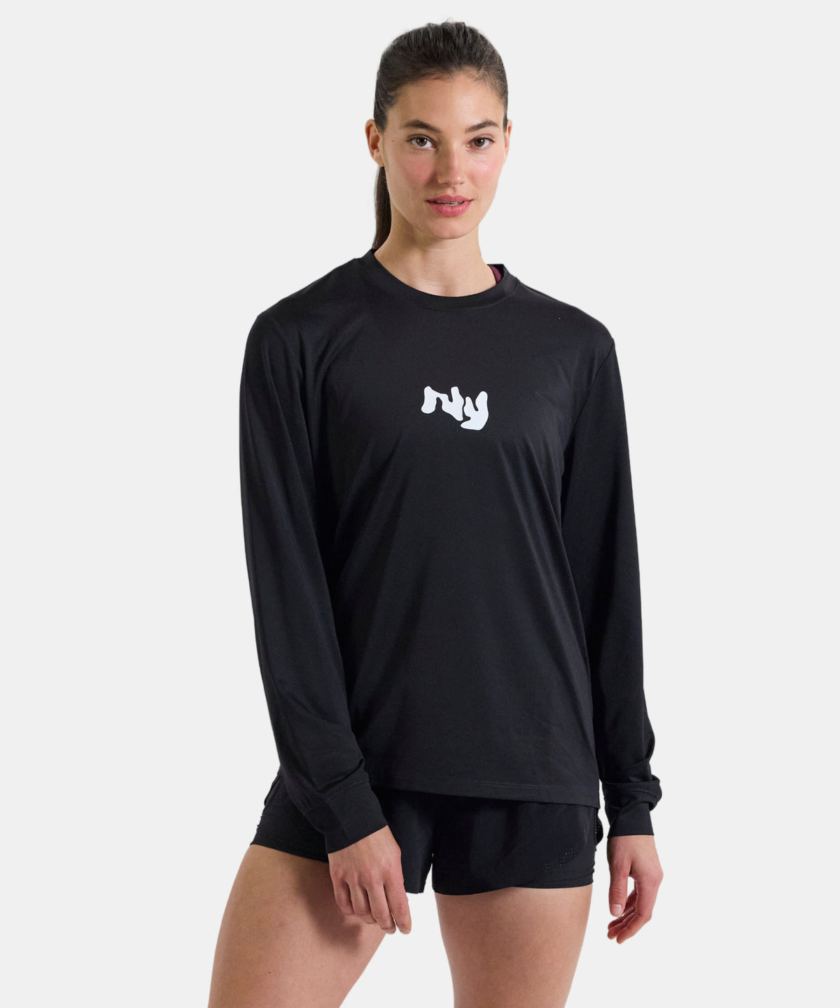 Unisex NanoMesh™ Fleura Long Sleeve - Black
