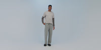 Thumbnail of Wide Leg Chiller Sweatpant - Heather Grey