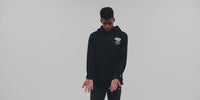 Thumbnail of Cotton Fleece "Loyal to the Soil" Hoodie, Unisex - Black