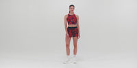 Thumbnail of Women's Vento™ 3" Splitty - Fleura, Fig / Intense Red