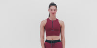 Thumbnail of Gridlock™ Zip Front Race Crop - Berry
