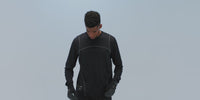 Thumbnail of Men's Micromesh™ Reflecto Stitch™ Long Sleeve Tee - Black