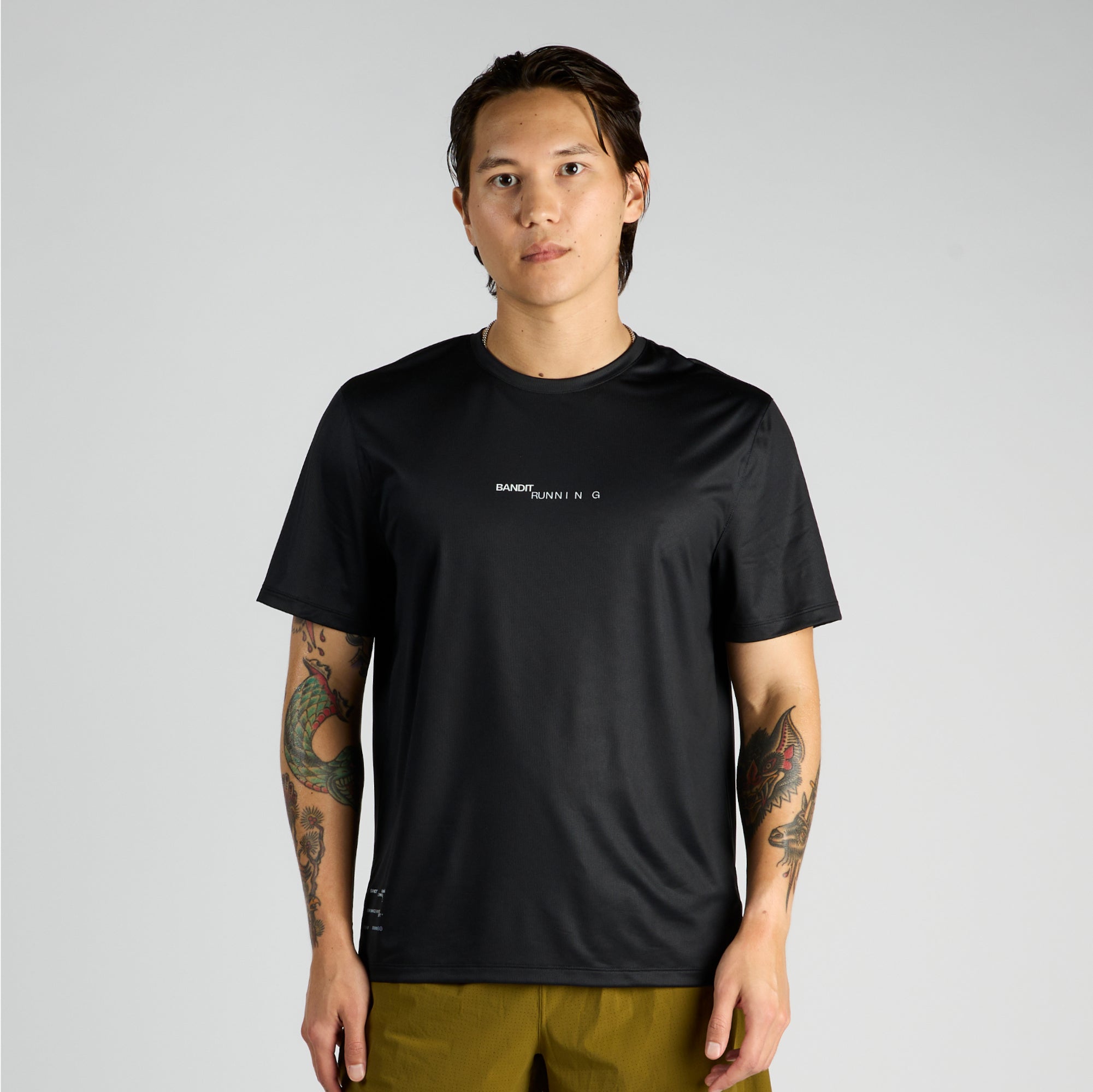 Drift™ "Breathe Out" Performance Tee - Black
