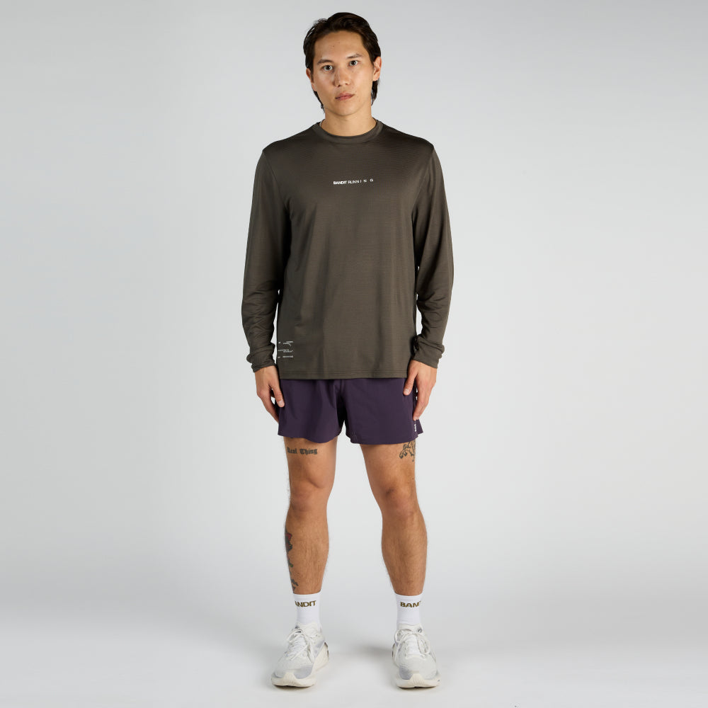 Micromesh™ Long Sleeve Tee - Unisex, Olive