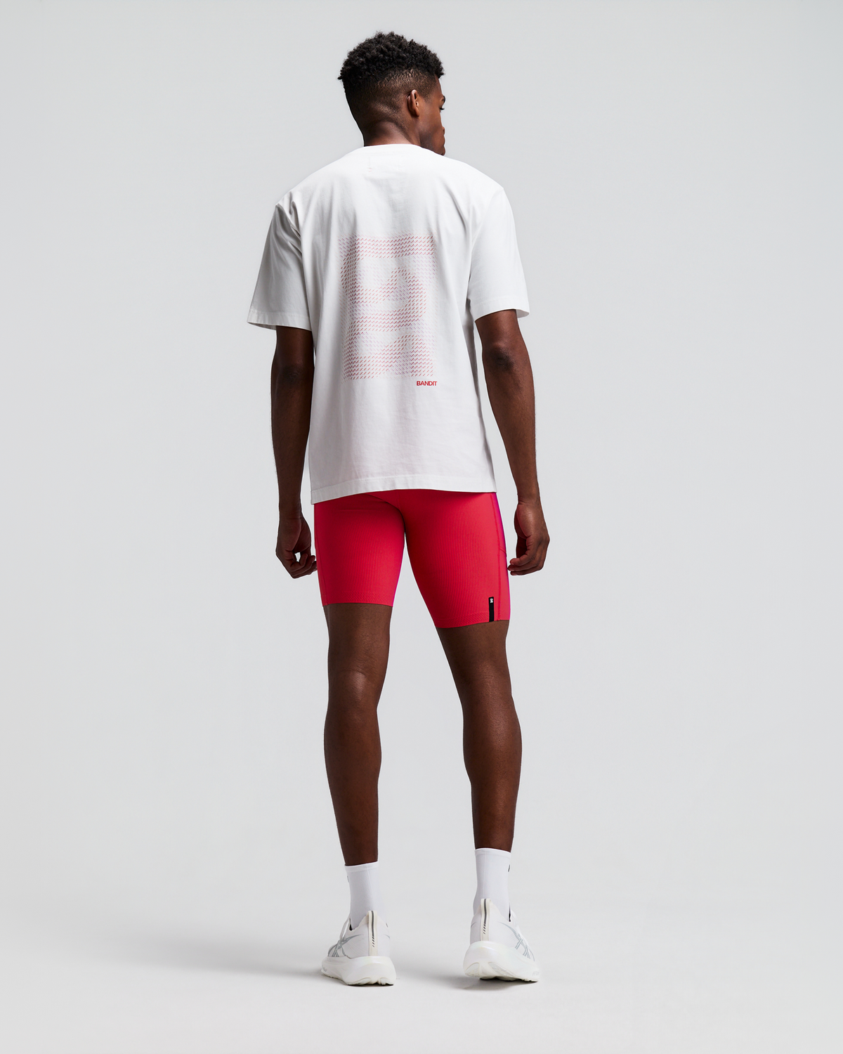 Unisex Cotton Tee - Karel Crosshatch Current