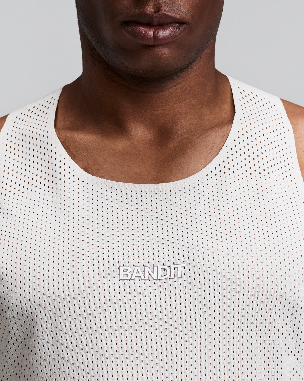 Men's Shredder™ Shorty Race Singlet - Plaster