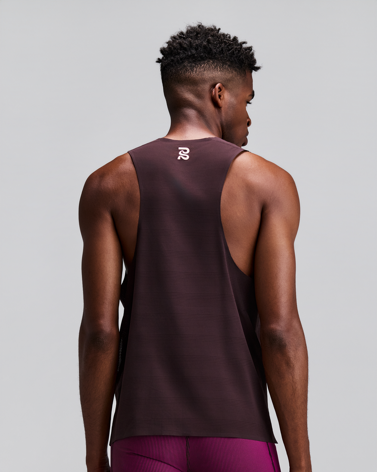 Men's CoolGrid™ Training Singlet with Flopack™ - Espresso